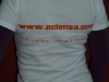 Marquage Flex orange sur T-shirts